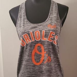 Victoria's Secret PINK | Black Marl Baltimore Orioles Swing Tank